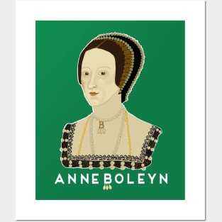 Queen Anne Boleyn England Posters and Art